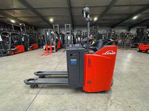 2017 Service + UVV 02/2027 Linde T25SP LI-ION Lithium 2,500kg Pallet Truck Pallet Truck Ant Stacker 2,088 uur