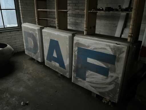 Cartellone pubblicitario DAF