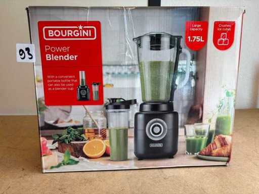 BOURGINI Power Blender Schwarz