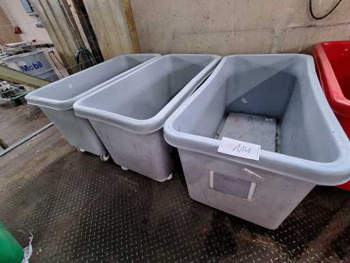   3 Boîtiers environnementaux mobiles gris