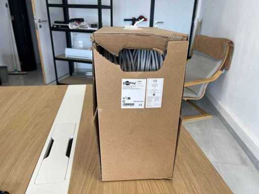 Câble réseau Goobay CAT6 S/FTP 305 m (±250 m restants)