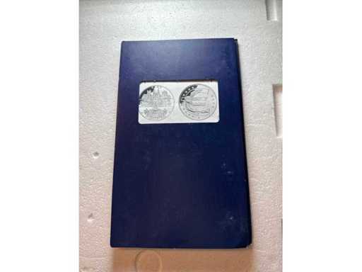 Herdenkingsmunt Ierland 2002 40mm