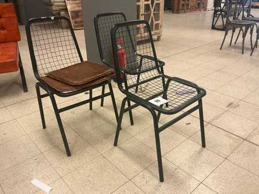 Metalen stoel (3x)