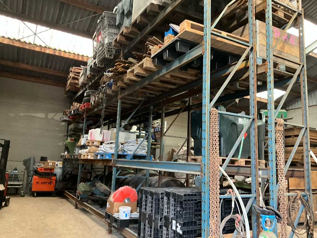 Palletstelling van plm. 9 lpm.