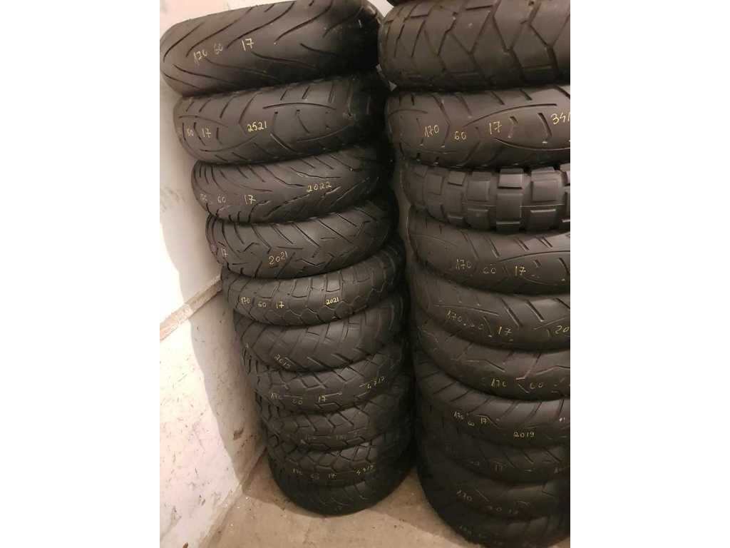 various - various ( Michelin, Pirelli, Bridgestone, Dunlop, etc ) - tires 170 60 17 (30x)