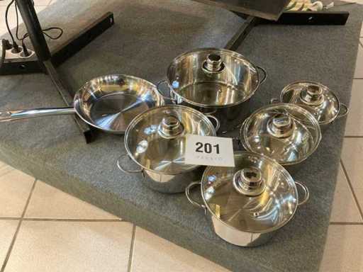 11 Piece Cooking Pot Set SSW