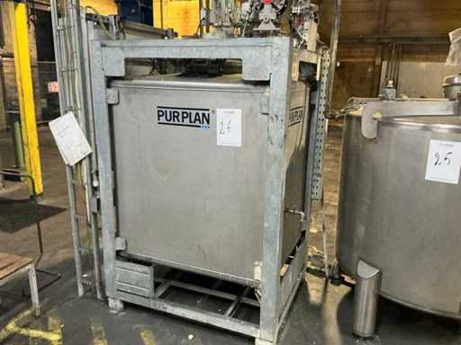 Réservoir vertical en acier inoxydable Purplan 2020