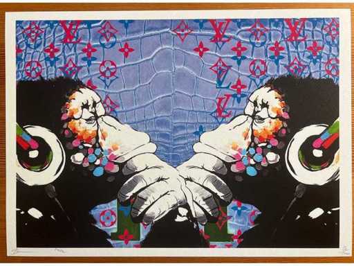 MORTE NYC: Vuitton Banksy DJ Monkey 56/100