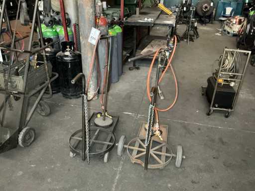 Welding carriage (2x)