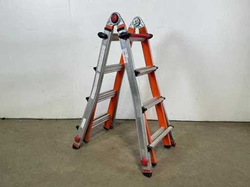 Altrex Varitrex Teleprof 4x4 Staircase ladder 5.30m aluminum