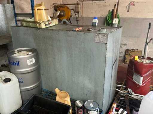 Conteneur de stockage en tôle en acier