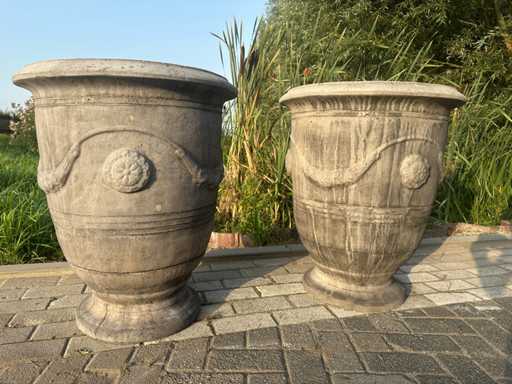 Ghiveci de flori Anduze (2x)