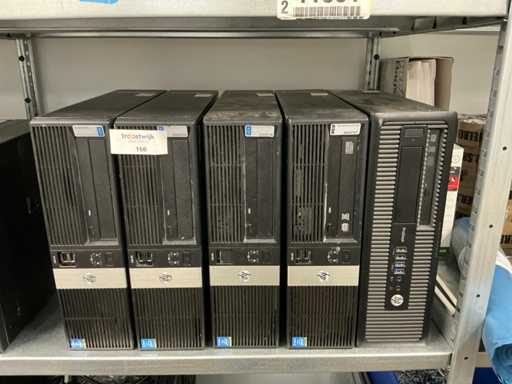 Batch of various HP desktops (5x)