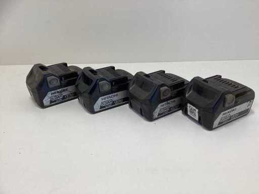 HiKOKI 18V 5ah-Akku (4x)
