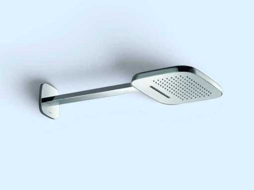 Overhead shower with 2 spray types Chrome