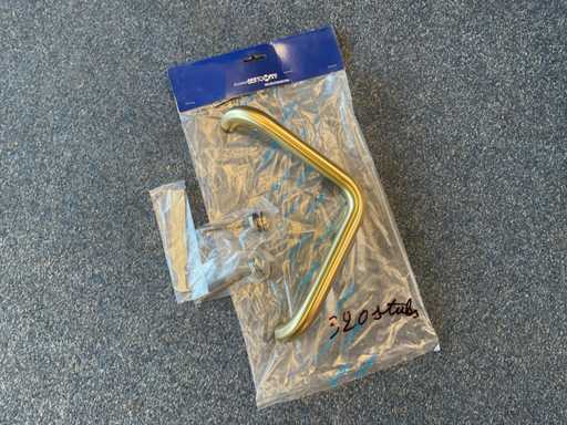 Koper kleur deur greep