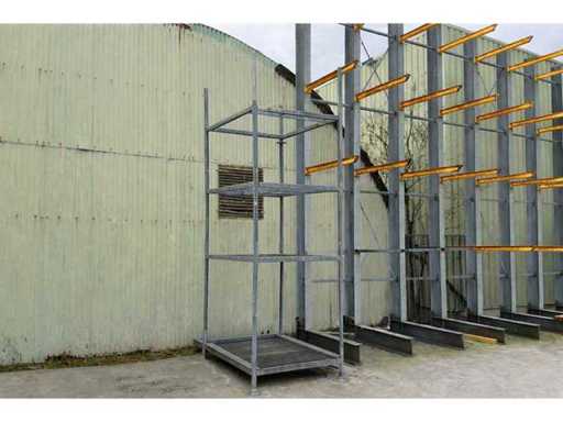 Magazijnstelling 120x170x130 cm (4x)