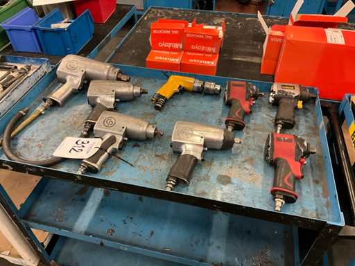 Chicago Pneumatic / Rodac Various pneumatic impact wrench (7x)