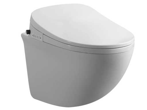 Mawialux Placard mural encastrable avec nettoyage et siège de toilette automatique