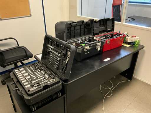 Zestaw 3 walizek narzędziowych