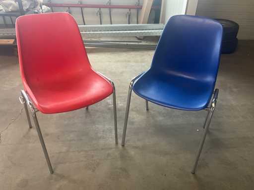 Chaise de cantine (55x)