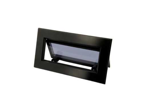 Vetus PL711 Hublot à ouverture en aluminium rectangulaire 303 x 156 mm