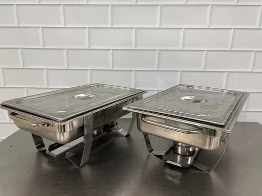 Stalowa miska do cięcia (2x)