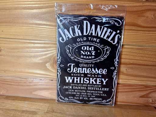 Jack Daniels - - Mancave decoratie
