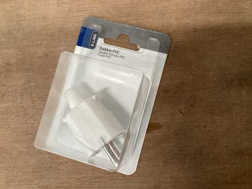 Q-link Stekker met randaarde (20x)