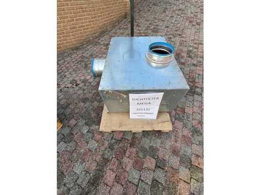 8 X Mega Ventilatorbxen/filterboxen RAL7036 (8x)