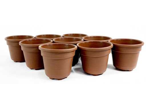 *NOU* Ghivece de plante maro Ø7 cm, ghivece cu flori, ghivece (7000 bucăți)