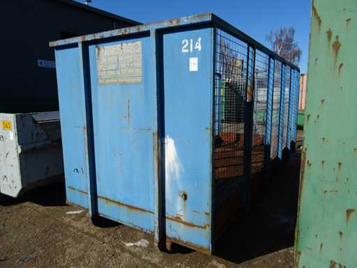 Conteneur de cage démontable par câble