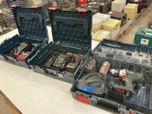 Bosch Cordless Drill (3x)