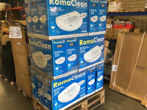 Roma Clean - Chiuvete cu Aktiv clean glasur. (15x)
