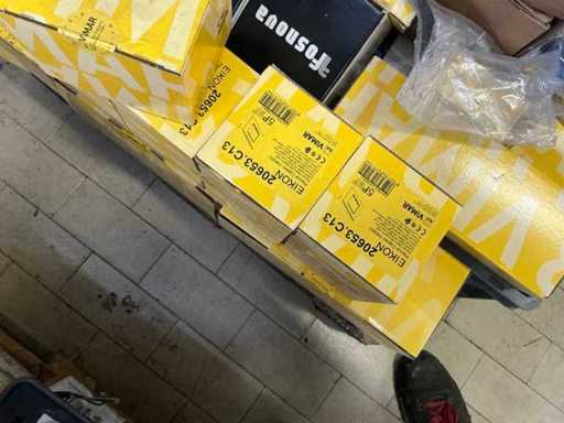 Stock of accessories, spare parts and warehouse stocks