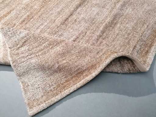 Indikon – Sternenstaub – Handgewebter Lurex-Stichteppich (16x)