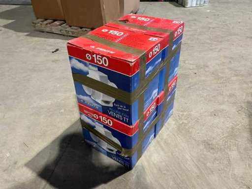 Lüftungen Ø150 Luftabsauger (4x)