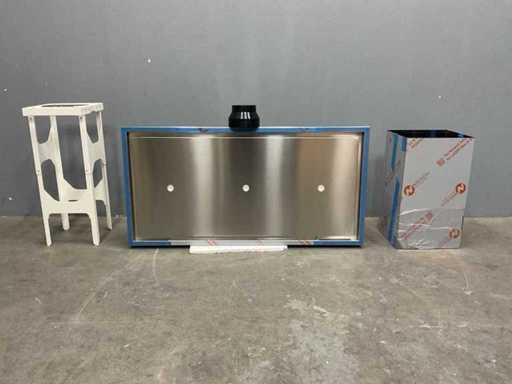 Wave - 2066.101 T-SHAPE - Eiland afzuigkap 1200 mm