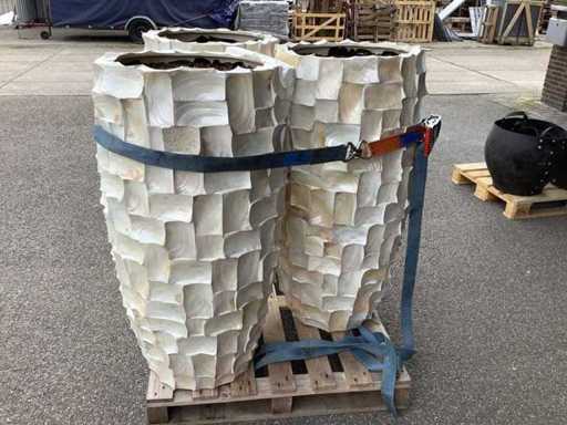 Blumentöpfe (3x)