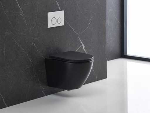 Lavinno - Design Hangtoilet Tornado zwart