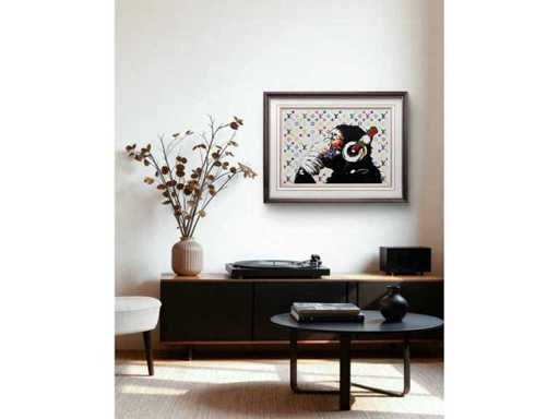 DEATH NYC : Vuitton Banksy DJ Monkey 52/100