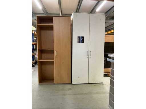 Kast 100x40x207-218cm (2x)