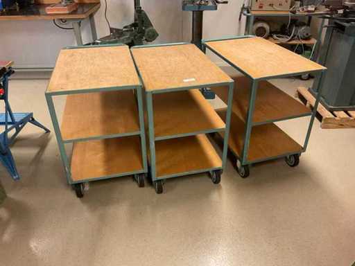 Wózki magazynowe (3x)