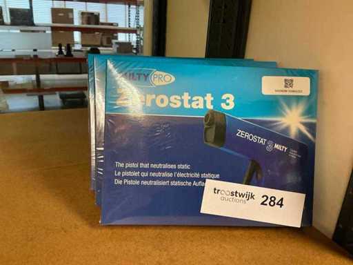 Milty Pro Zerostat 3 Neutralizator Elektryczności Statycznej (3x)
