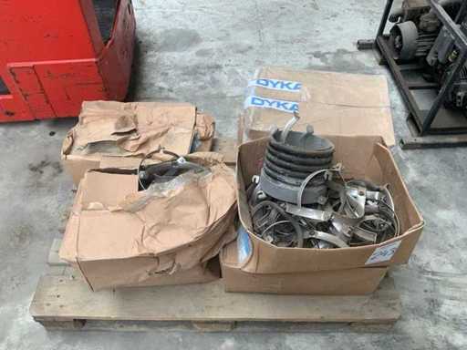 Série multinorm de colliers à tuyaux en acier inoxydable