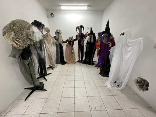 Poupée animatronique d’Halloween (10x)