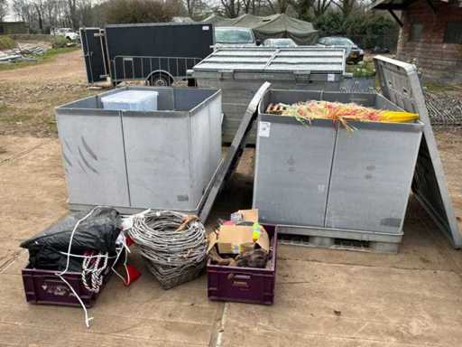 Material der Parteidekoration