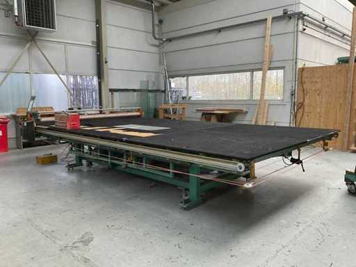 Pannkoke 115-3 Mașină de tăiat sticla plată