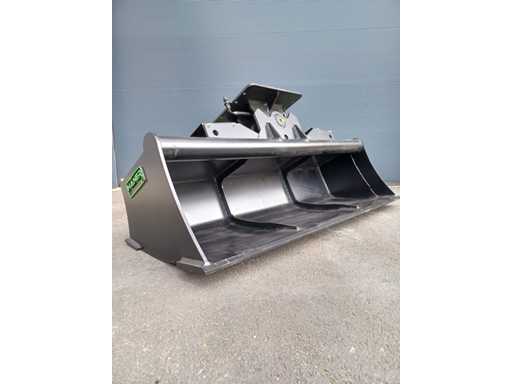 Häner Hydraulischer Grabenräumlöffel 2000mm HHG6200-00J ohne Aufnahem