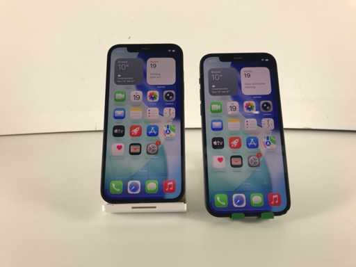 Apple iPhone 12 - 128/256GB - Nero (2x)